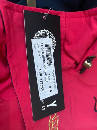 Chaqueta GRMY Roja y Blanca