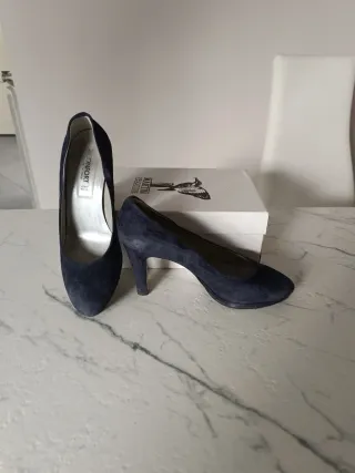 Scarpe eleganti nere tacco 40