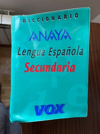 Diccionario Anaya de la Lengua Espanola Secunda...