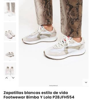 Zapatillas auténticas y nuevas 