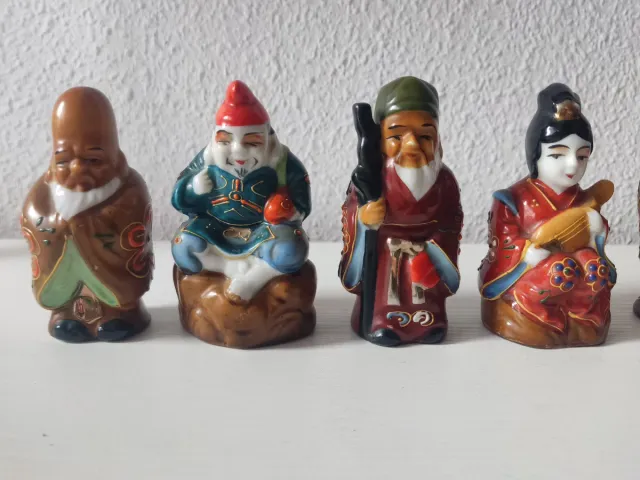 GODS FORTUNE, PORCELLANA VINTAGE GIAPPONESE