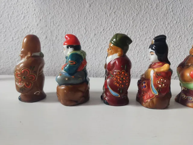 GODS FORTUNE, PORCELLANA VINTAGE GIAPPONESE