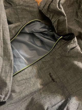 Giubbotto reversibile Kwai blu/grigio mai usato 