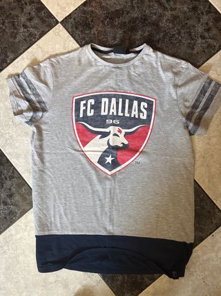 Camiseta FC Dallas Gris y Azul