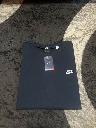 Camiseta Nike Azul Manga Corta
