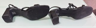 Sandalias Pull&Bear Negras Talla 38