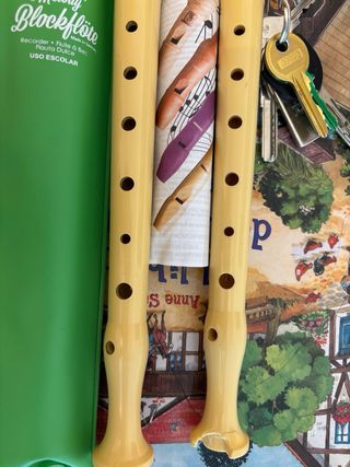 2 Flautas Hohner Melody Blockflöte