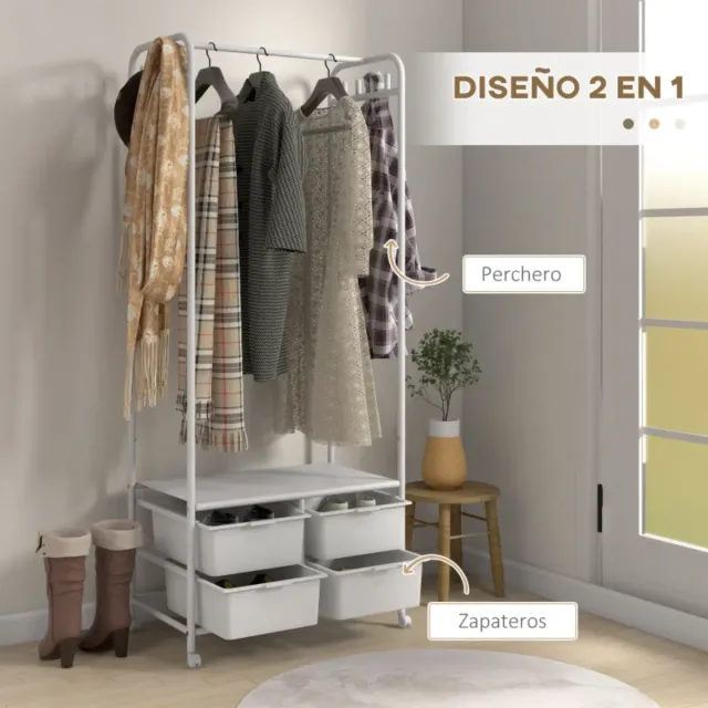 Sapateira Metálica com Rodas