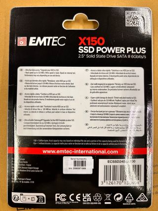 SSD EMTEC X150 240GB SATA III