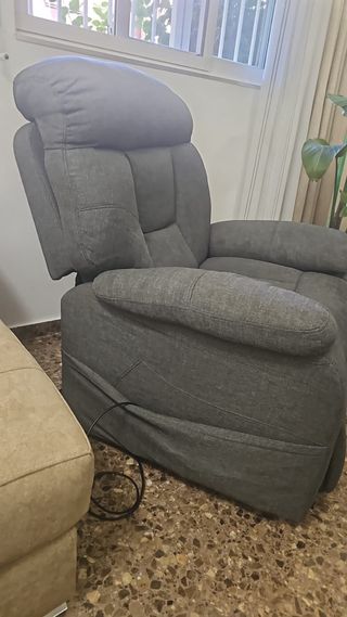 2 Sillónes relax con mando gris 60€ cada uno