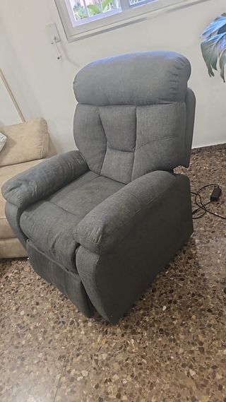 2 Sillónes relax con mando gris 60€ cada uno