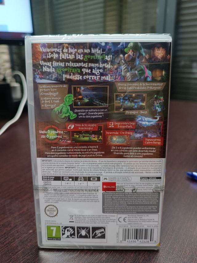 Precintado! Luigi's Mansion 3 Nintendo Switch