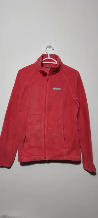 Forro Polar Columbia Mujer coral