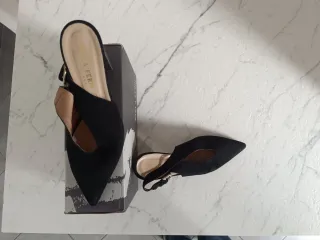Scarpe Paola Ferri donna tacco nero