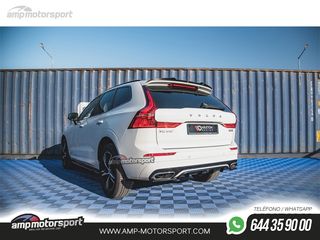 AÑADIDO DE DIFUSOR VOLVO XC60 MK2 R-DESIGN 2017-- LOOK CARBONO