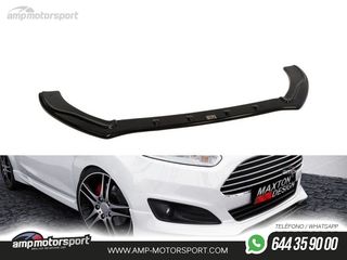 SPOILER DELANTERO DESCATALOGADO FORD FIESTA MK7 LOOK CARBONO