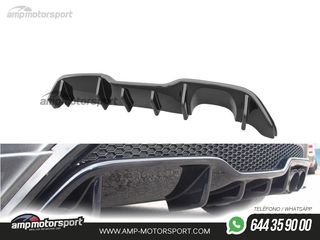 DIFUSOR TRASERO FORD FIESTA ST MK7 2012-2017 LOOK CARBONO