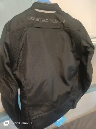 Chaqueta de moto VQUATTRO LORENZO con forro.TallaL