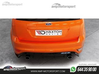 DIFUSOR TRASERO FORD FOCUS ST MK2 2008-2011 NEGRO BRILLO