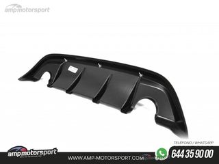 DIFUSOR TRASERO FORD FOCUS ST MK2 2008-2011 NEGRO BRILLO