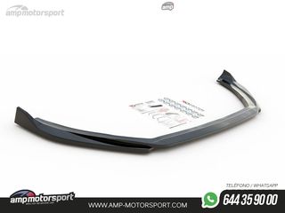 SPOILER DELANTERO DESCATALOGADO FORD FIESTA MK8 NEGRO BRILLO