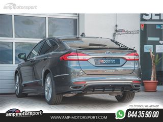 DIFUSOR TRASERO FORD MONDEO MK5 2019-- NEGRO BRILLO