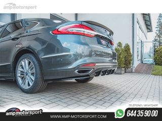 DIFUSOR TRASERO FORD MONDEO MK5 2019-- NEGRO BRILLO