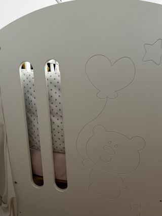 Cuna blanca Mi Cuna hasta 3 años