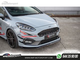 SPOILER DELANTERO DESCATALOGADO FORD FIESTA MK8 NEGRO MATE
