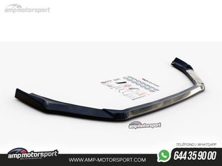 SPOILER DELANTERO DESCATALOGADO FORD FIESTA MK8 NEGRO MATE