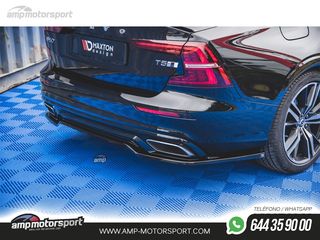 AÑADIDO DE DIFUSOR VOLVO S60 MK3 2018-- NEGRO MATE