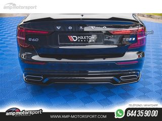 AÑADIDO DE DIFUSOR VOLVO S60 MK3 2018-- NEGRO MATE