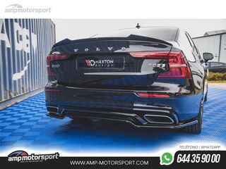 AÑADIDO DE DIFUSOR VOLVO S60 MK3 2018-- NEGRO MATE