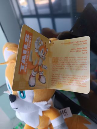 Peluche Tails Sonic 30cm