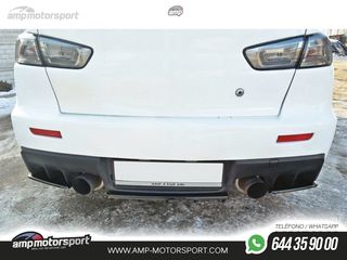 AÑADIDO DE DIFUSOR MITSUBISHI LANCER EVO X 2007-2015 LOOK CARBONO