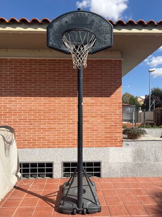 Canasta de baloncesto con base