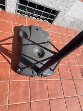 Canasta de baloncesto con base
