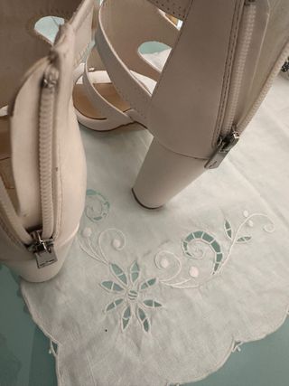 Sandali donna bianchi