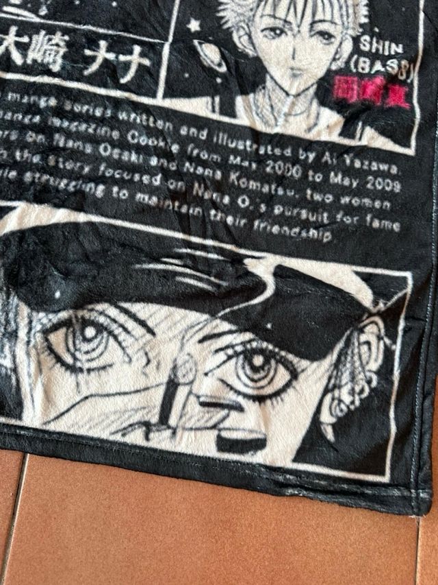 Coperta pile NANA Black Stones