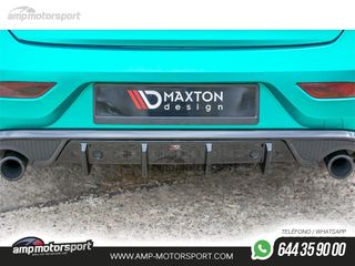 DIFUSOR TRASERO VOLVO V40 R-DESIGN 2012-2019 NEGRO MATE