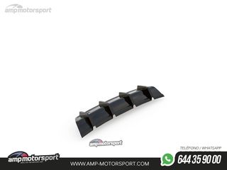 DIFUSOR TRASERO VOLVO V40 R-DESIGN 2012-2019 NEGRO MATE