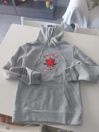 Sudadera Eladio Carrion Gris