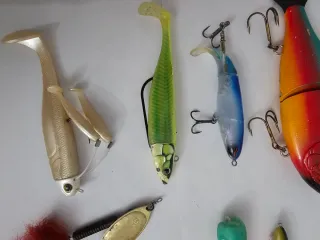 Lotes de señuelos de pesca 