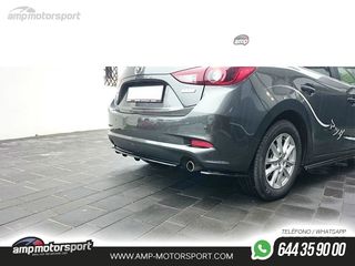 AÑADIDO DE DIFUSOR MAZDA 3 2017-- NEGRO MATE
