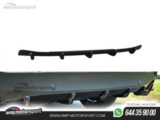 DIFUSOR TRASERO MAZDA 6 GJ 2012-2014 NEGRO MATE