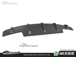 DIFUSOR TRASERO MAZDA 6 GJ 2012-2014 NEGRO MATE
