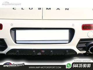 DIFUSOR TRASERO MINI CLUBMAN S F54 JCW 2015-- NEGRO MATE