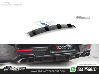 DIFUSOR TRASERO PORSCHE PANAMERA 2013-2016 NEGRO MATE