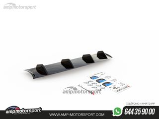 DIFUSOR TRASERO PORSCHE PANAMERA 2013-2016 NEGRO MATE
