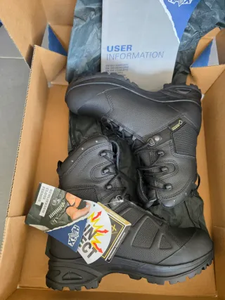 Botas Haix GSG9-X Gore-Tex Pretas